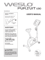 Weslo 831.21611.0 Owner's manual