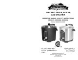 Masterbuilt Electric Fryer, Boiler, & Steamer Owner's manual