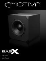 Emotiva BasX S10 User manual