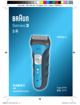 Braun 340s-3, Series 3 User manual