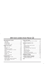Buick LeSabre 2004 Owner's manual
