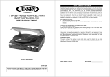 Jensen JTA230 User manual