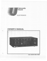Electro-Voice 9003 Owner's manual