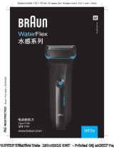 Braun WF2s, Water Flex User manual
