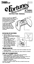 Hasbro e-Fortunes Electronic Fortune Cookie User manual