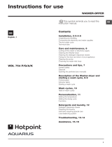 Hotpoint WDL 754P UK User manual