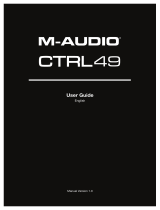 M-Audio CTRL49 User guide