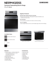Samsung NE59M4320SS Specification