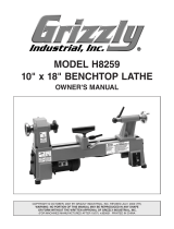 Grizzly H8259 User manual