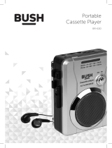 Bush Portable Cassette Player User manual