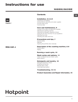 Hotpoint RSG 845 JKX UK User guide