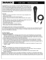 Nady Systems 15khz User manual