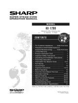 Sharp AX-1200K Owner's manual