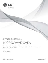 LG LCSP1110ST Owner's manual