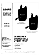 Craftsman 390269551 Owner's manual