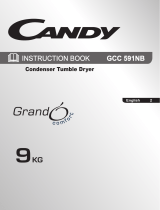 Candy GCC591NB CONDENSER TDRYER WHT SI User manual
