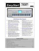 Korg Triton Studio Easy Start Guide