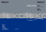 Beko CGA963 User manual