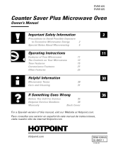 Hotpoint RVM1635BJ01 Owner's manual