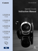 Canon LEGRIA FS36 User manual