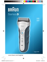 Braun 320 User manual