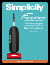 Simplicity S10CV User manual