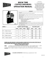 Cecilware BT3A User manual