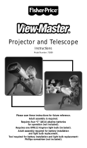 Mattel View-Master Projector and Telescope User manual