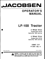Ransomes LF-100 Owner's manual