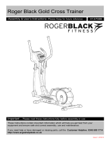 Roger Black Gold 2 in 1 Exercise Bike and Cross Trainer User manual