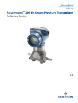 Rosemount 3051N Smart Pressure Transmitter for Nuclear Owner's manual