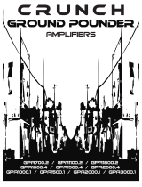 Crunch Ground Pounder Owner's manual