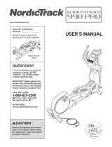 NordicTrack NTEL09109.7 User manual