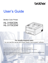 Brother HL-3150CDN User manual