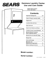 Kenmore 95761 User manual