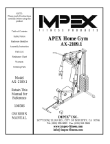 Impex APEX AX-2109.1 Owner's manual