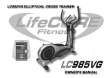 LifeCore Fitness LC985VGs User manual