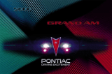 Pontiac 2000 Grand Am Owner's manual