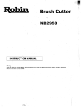 Robin NB2950 Owner's manual