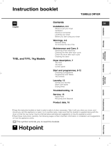 Hotpoint TVEL 75B 6A (UK) User guide