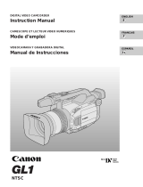 Canon GL-1 User manual