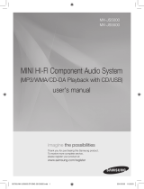 Samsung MX-JS5500 User manual