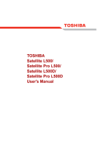 Toshiba L500 (PSLS4A-01200L) User manual