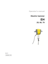 Wacker Neuson EH 25/230V User manual