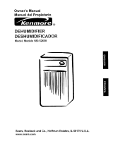 Kenmore 58052650 Owner's manual