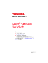 Toshiba A300-ST4004 User guide