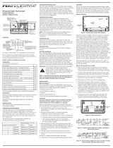 Robertshaw PerfectSense PS3210 Digital Thermostat User manual