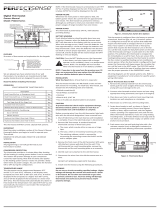 Robertshaw PerfectSense PS2210 Digital Thermostat User manual