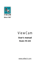 A4Tech ViewCam PK-635 User manual