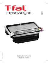 T-Fal OptiGrill+ XL User manual